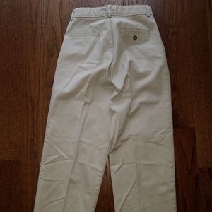 Izod Boys Khaki Pants 14 Reg Adjustable Waist